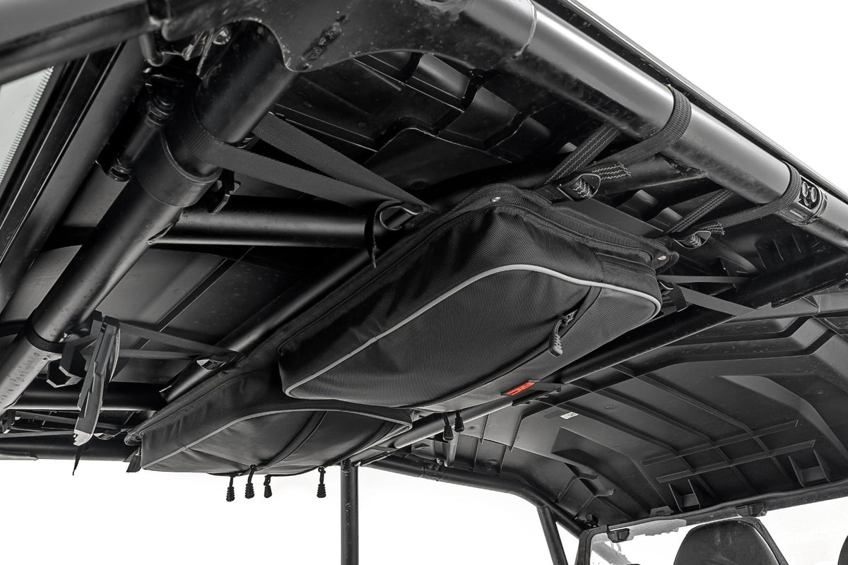 Rough Country - Overhead Roof Storage Bag - Can-Am Defender MAX HD10 - 99044 for 2017-2024 Can Am Defender Max Hd10 Dps - ang