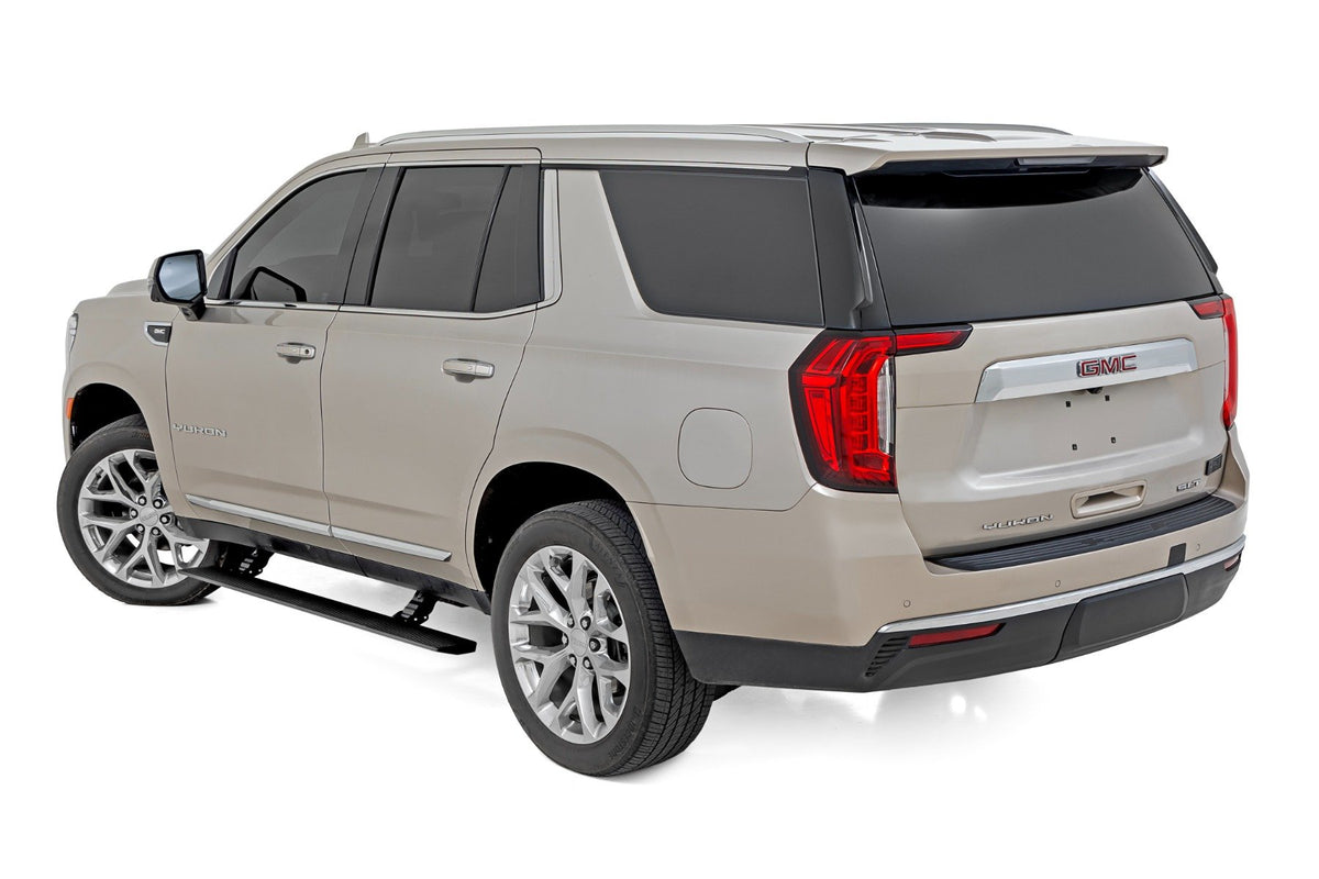 Rough Country - Power Running Boards - Dual Electric Motor - GMC Yukon XL 1500 2WD/4WD (21-25) - PSR055250 by Rough Country -