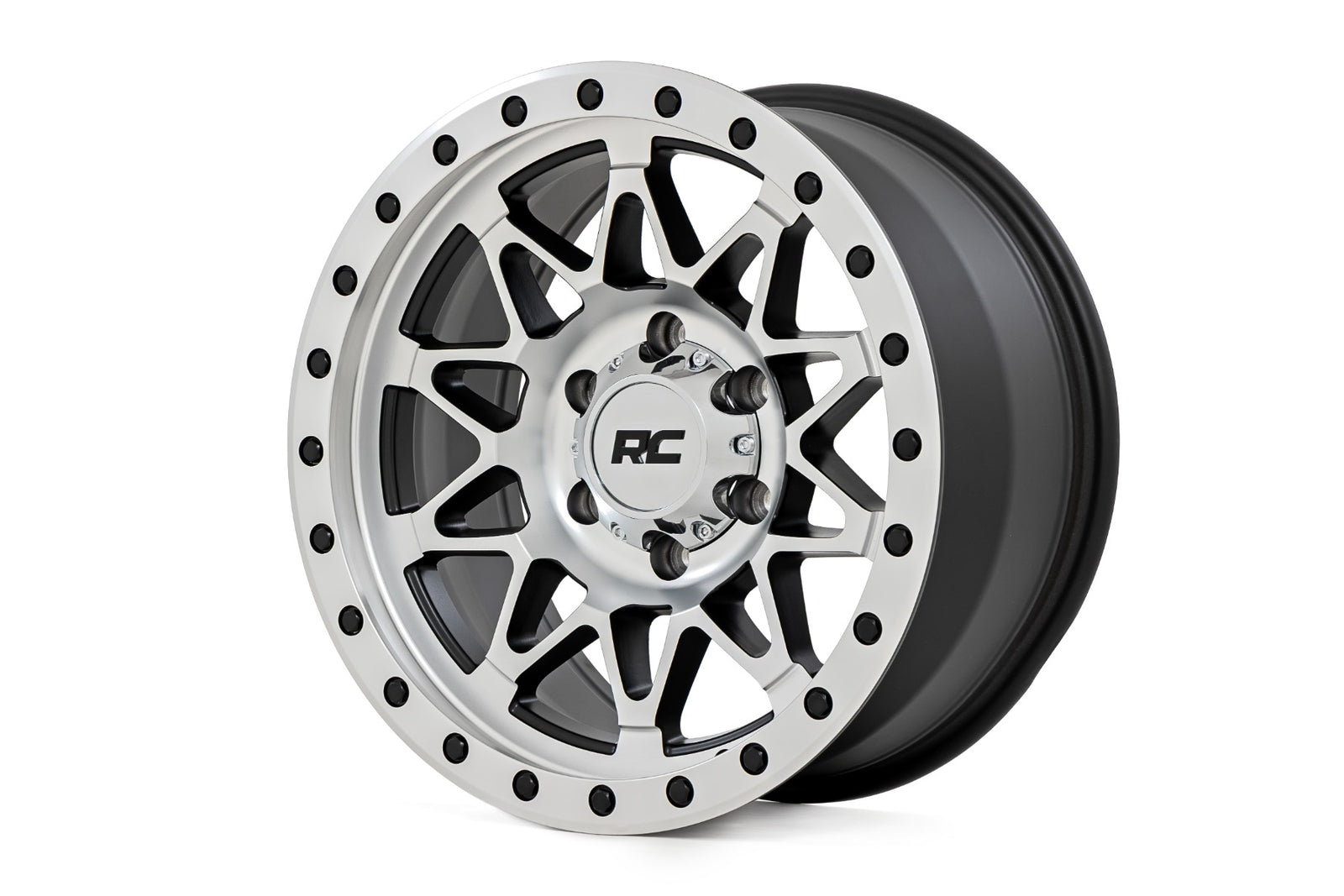 Rough Country 78 Series Wheel/Simulated Beadlock/Full Machine/17x8.5/6x5.5/+0mm - 78170912C