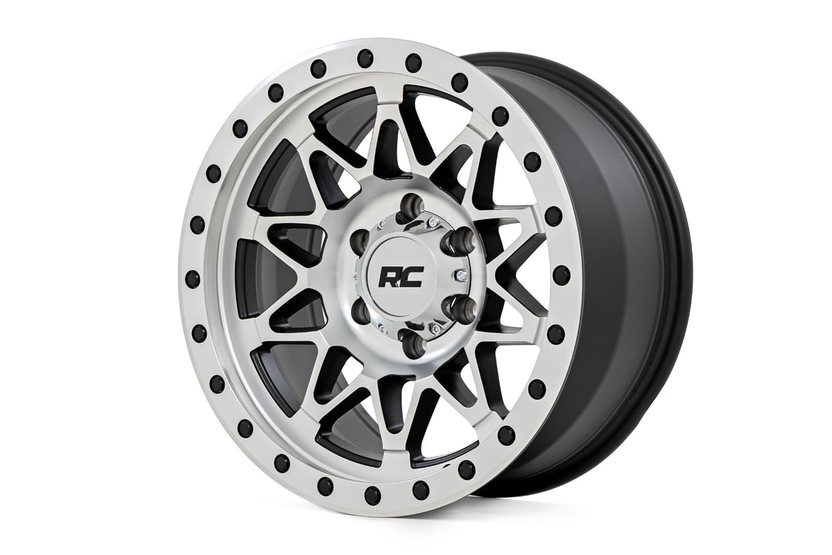 Rough Country 78 Series Wheel/Simulated Beadlock/Full Machine/17x8.5/5x5/+0mm - 78170918C