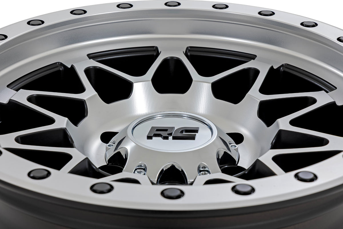 Rough Country 78 Series Wheel/Simulated Beadlock/Full Machine/18x9/6x5.5/-12mm - 78181212C