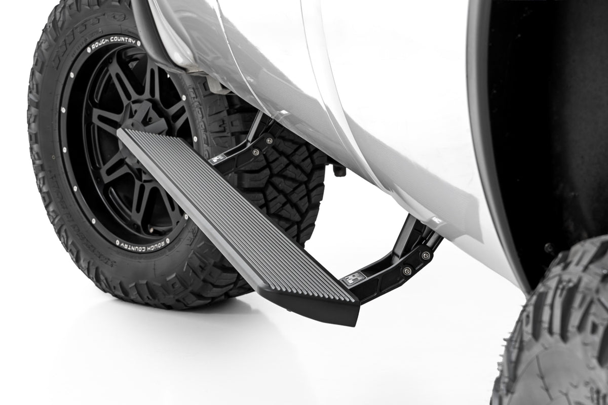Rough Country - Power Running Boards - HT-Series - Crew Cab - Ford F-250/F-350 Super Duty (1999-2016) - ESR091710
