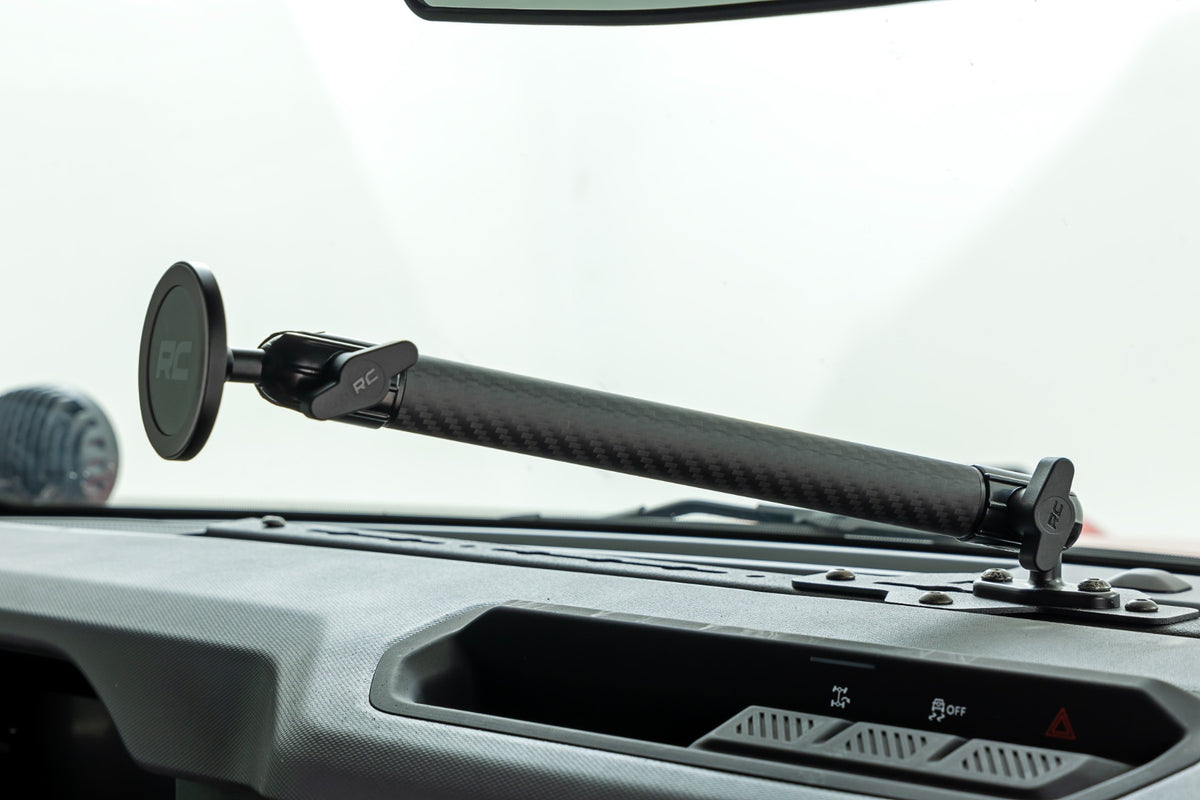 Rough Country - Dash Mount - 8" Magnet Mount Kit - Ford Bronco 4WD (2021-2024) - 51151 for 2021-2023 Ford Bronco - detail vie