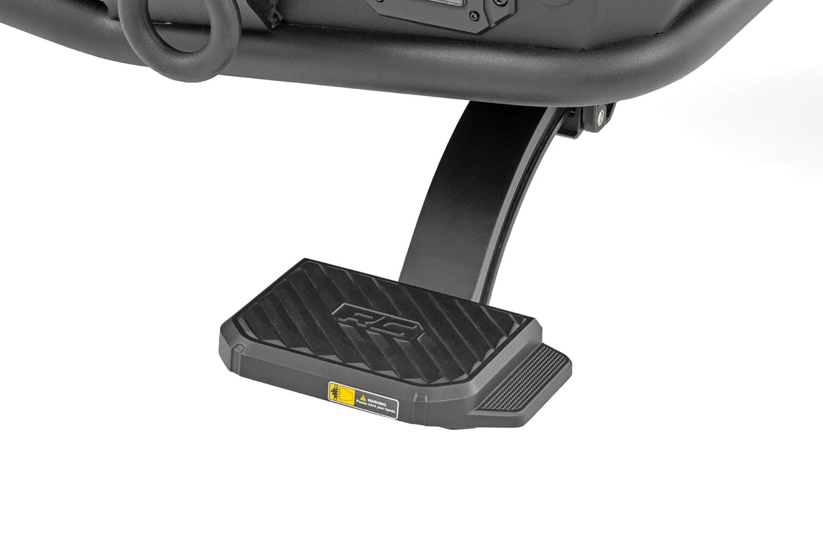 Rough Country - Retractable Bed Step - Manual Pull - Jeep Gladiator JT 4WD (2020-2025) - PW050158 for 2016-2023 Toyota Tacoma