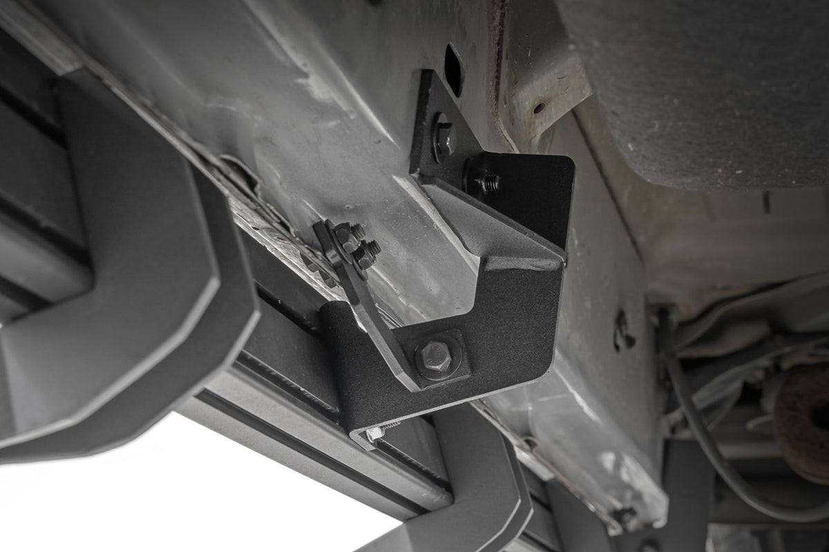 Rough Country - SRL2 Adj Aluminum Step - Crew Cab - Ram 1500/2500/3500 2WD/4WD (2010-2018 & Classic) - 31015 for 2019-2023 Ra