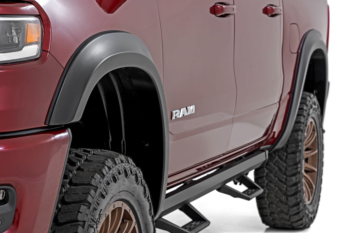 Rough Country - Sport Fender Flares - PDN Ceramic Gray - Ram 1500 2WD/4WD (2025-2026) - S-D319205-PDN