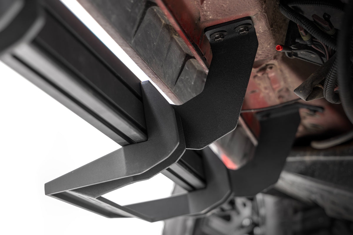 Rough Country - SRL2 Adj Aluminum Steps - CrewMax - Toyota Tundra 2WD/4WD (2022-2025) - 71097 for 2022-2024 Toyota Tundra - c