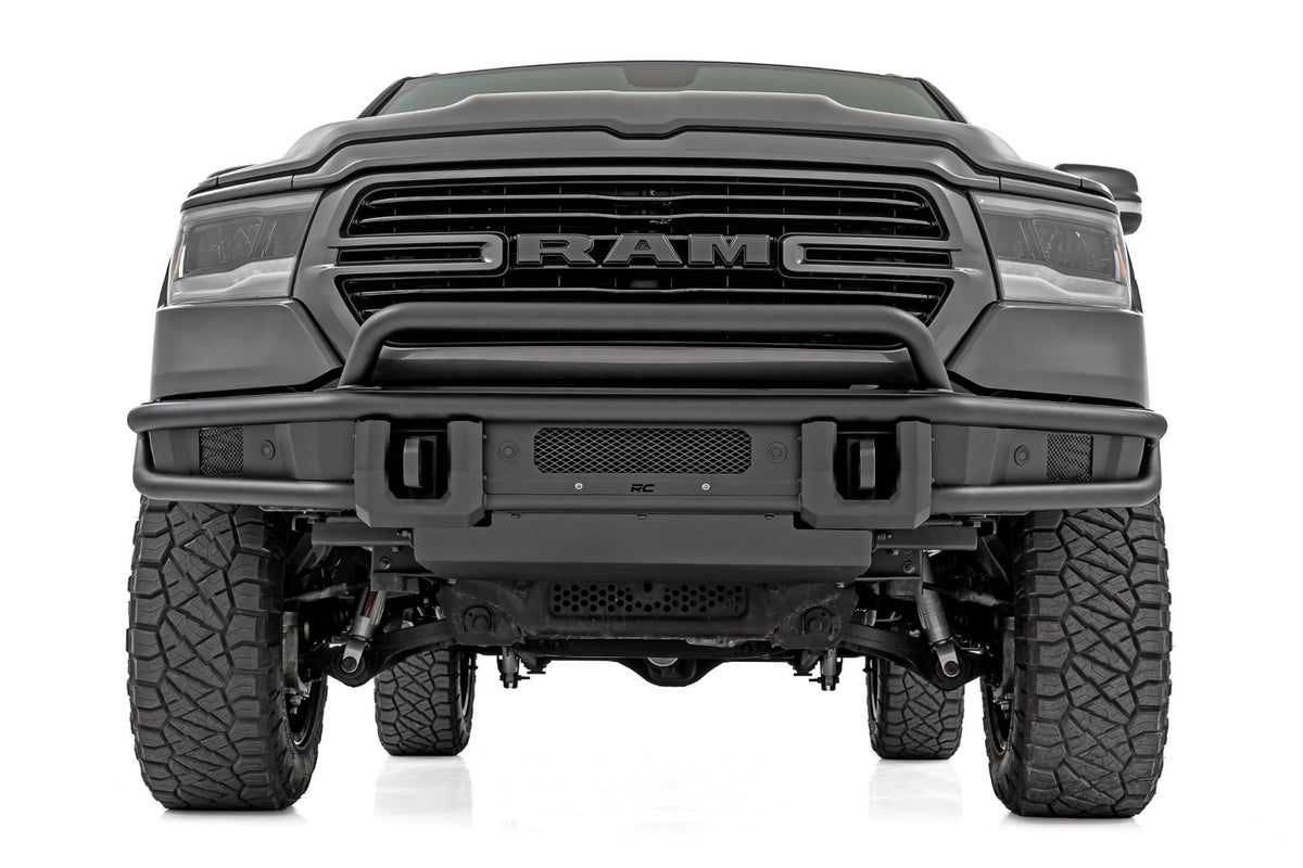 Rough Country - Front Bumper - Tubular - Ram 1500 2WD/4WD (2019-2024) - 51214 by Rough Country - angle view