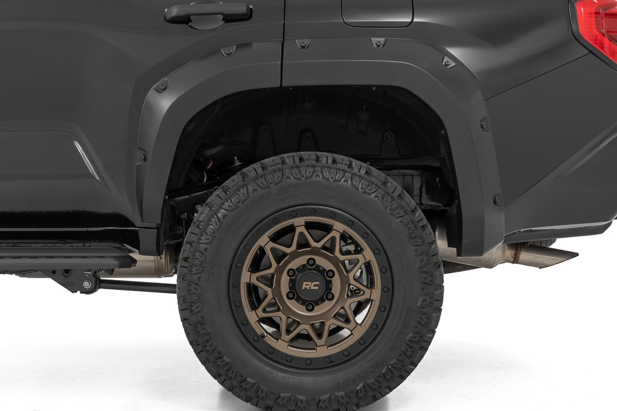 Rough Country - Fender Flares - 202 Gloss Black - Toyota 4Runner 2WD/4WD (2025) - F-T12511-202 by Rough Country - close-up