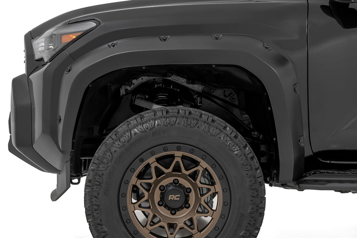 Rough Country - Fender Flares - 1L0 Cutting Edge - Toyota 4Runner 2WD/4WD (2025) - F-T12511-1L0 by Rough Country - installed 