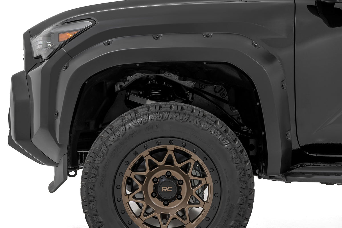 Rough Country - Fender Flares - 202 Gloss Black - Toyota 4Runner 2WD/4WD (2025) - F-T12511-202 by Rough Country - installed v
