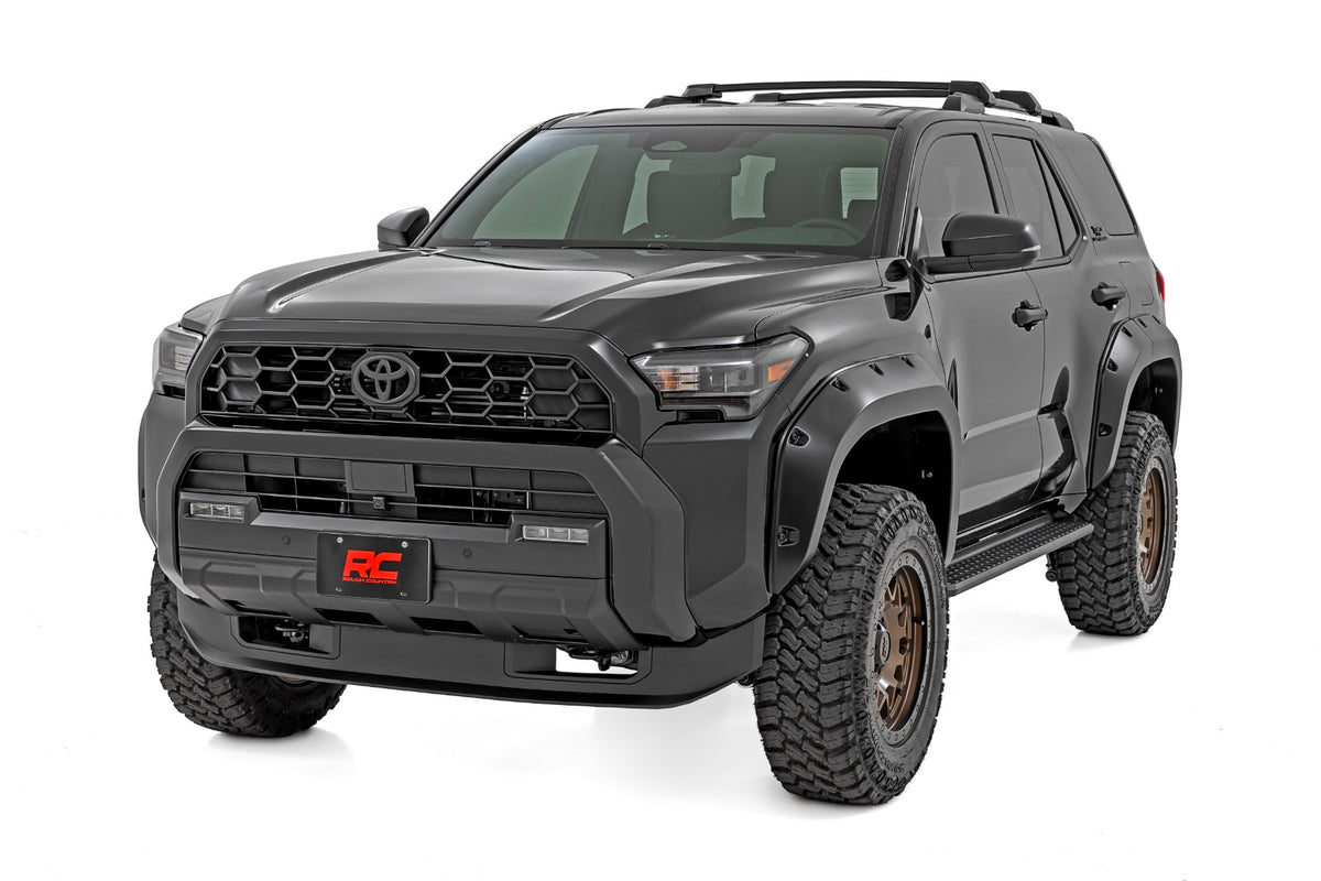 Rough Country - Fender Flares - 1L0 Cutting Edge - Toyota 4Runner 2WD/4WD (2025) - F-T12511-1L0 by Rough Country - angle view