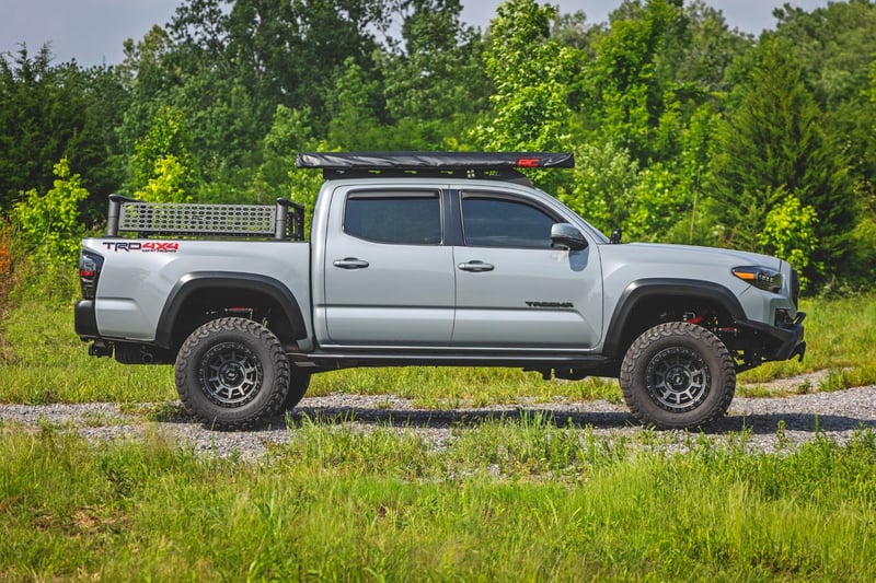 Rough Country - OV2 Running Boards - Side Step Bars - Crew Cab - Toyota Tacoma 2WD/4WD (16-23) - 14012