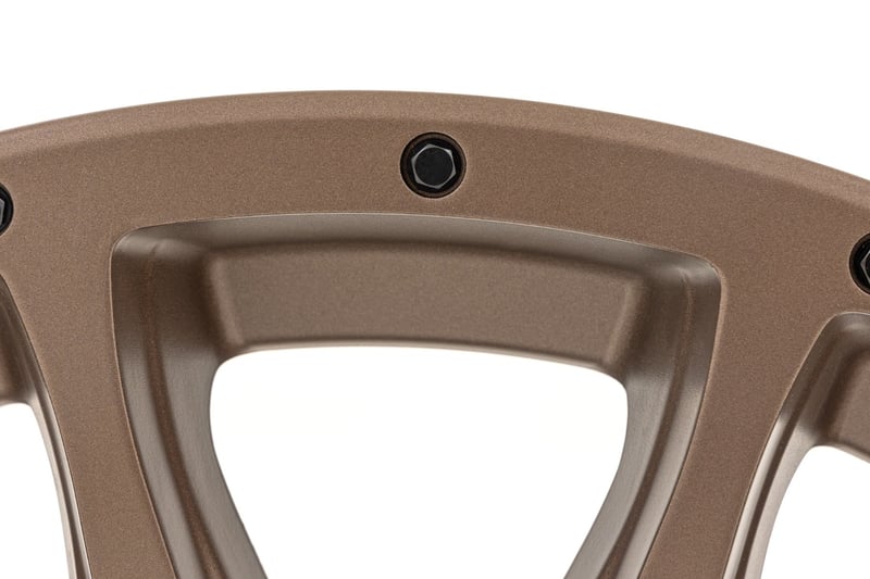 Rough Country 90 Series Wheel/One-Piece/Bronze/20x10/6x5.5/-25mm - 90202412 by Rough Country - side view