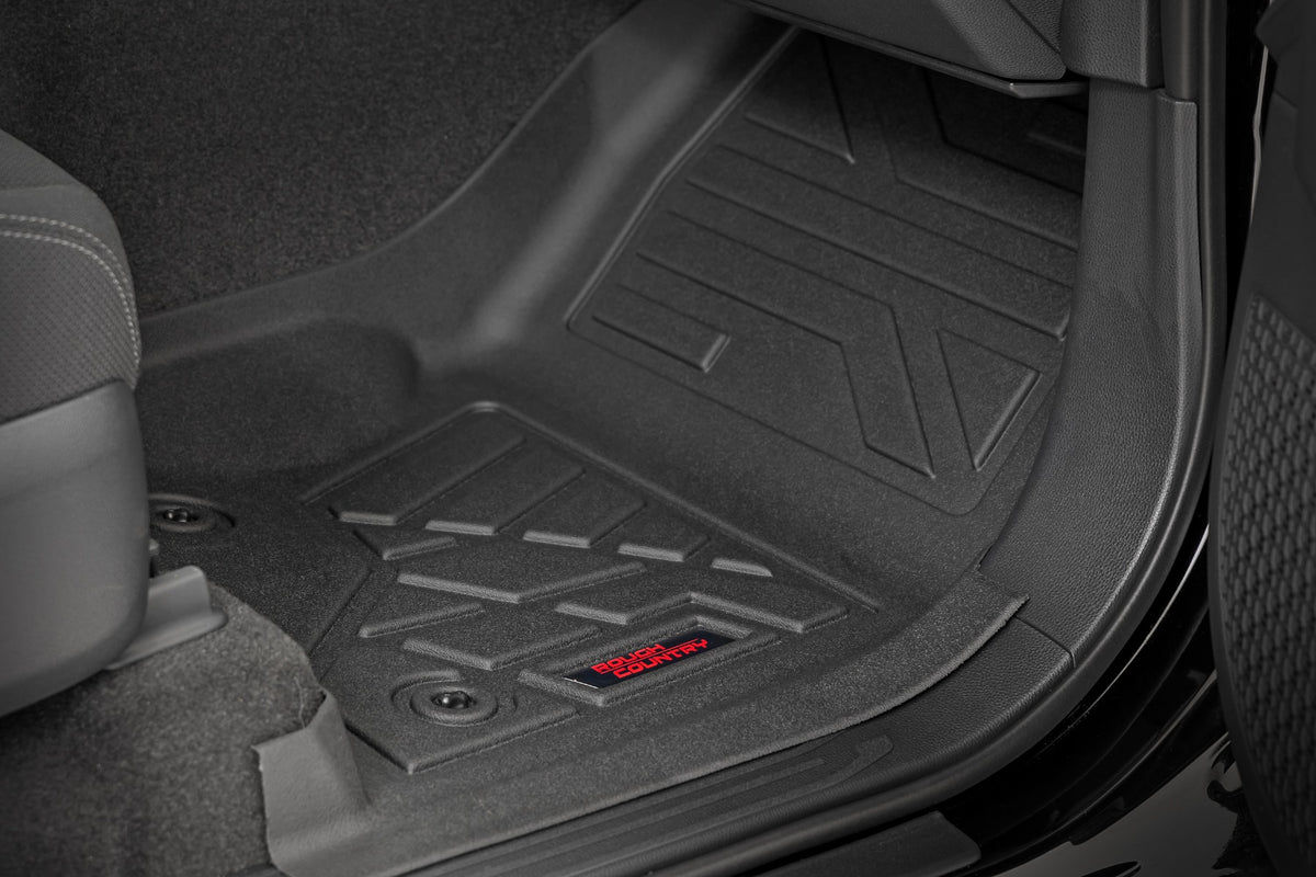 Rough Country - Sure-Fit Floor Mats - Front - Toyota 4Runner 2WD/4WD (2025) - SM71323 by Rough Country - detail view