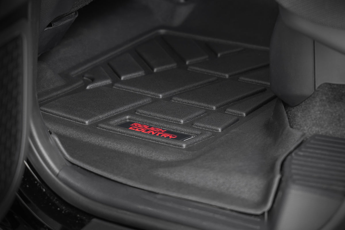 Rough Country - Sure-Fit Floor Mats - Front & Rear - Toyota 4Runner 2WD/4WD (2025) - SM71324 by Rough Country - close-up