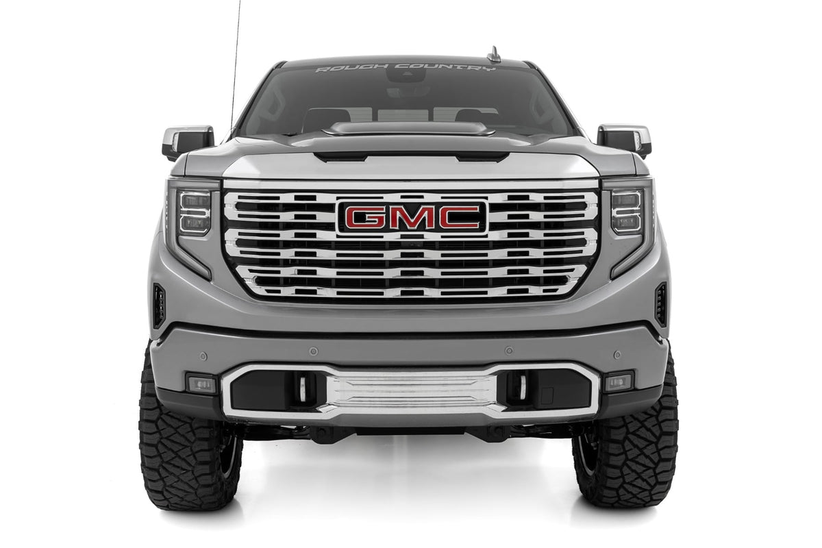 Rough Country - Hood Scoop - GMC Sierra 1500 2WD/4WD (2019-2025) - HS40010 for 2019-2024 GMC Sierra 1500 - installed view