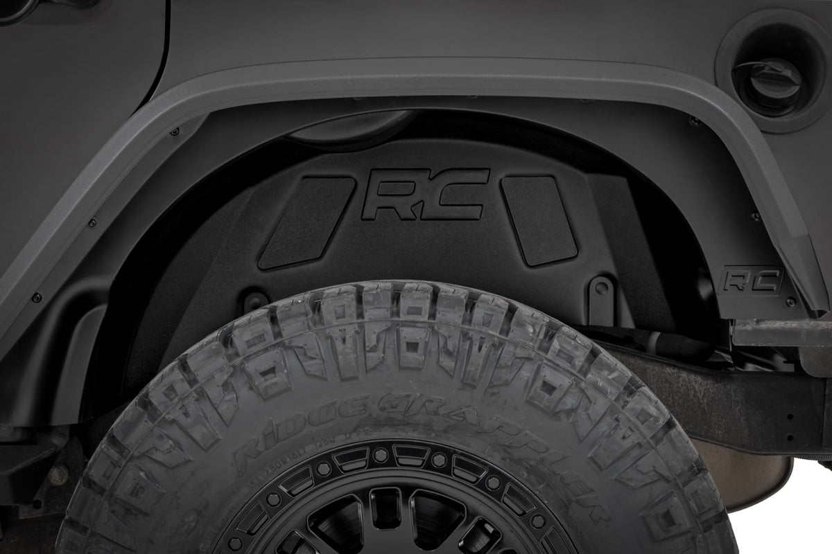 Rough Country - Wheel Well Liners - Front & Rear - Jeep Wrangler Unlimited 2WD/4WD (2007-2018)