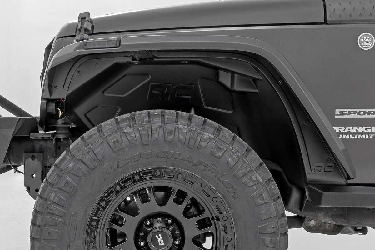 Rough Country - Wheel Well Liners - Front & Rear - Jeep Wrangler Unlimited 2WD/4WD (2007-2018)