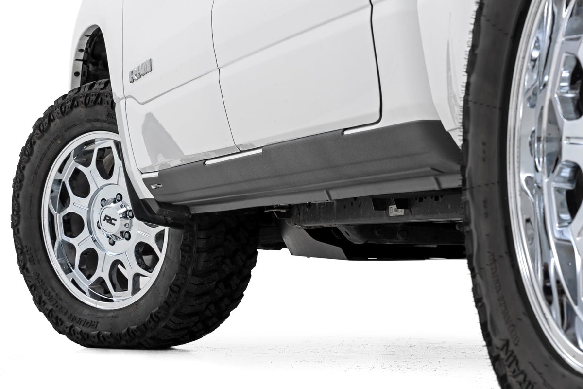 Rough Country - Trail Cladding - Rocker Sill Plates - Ram 1500 2WD/4WD (2019-2025) - TC13030 by Rough Country - angle view