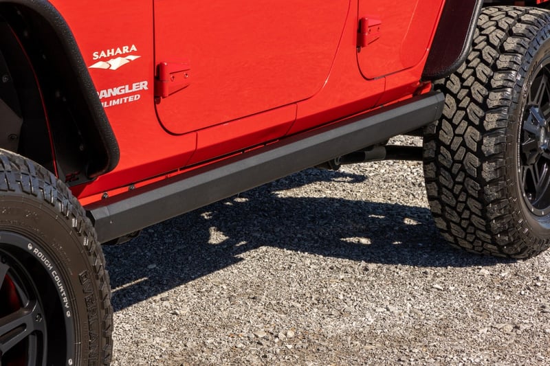 Rough Country - Power Running Boards - Dual Electric Motor - 4 Door - Jeep Wrangler Unlimited (07-18) - PSR610330