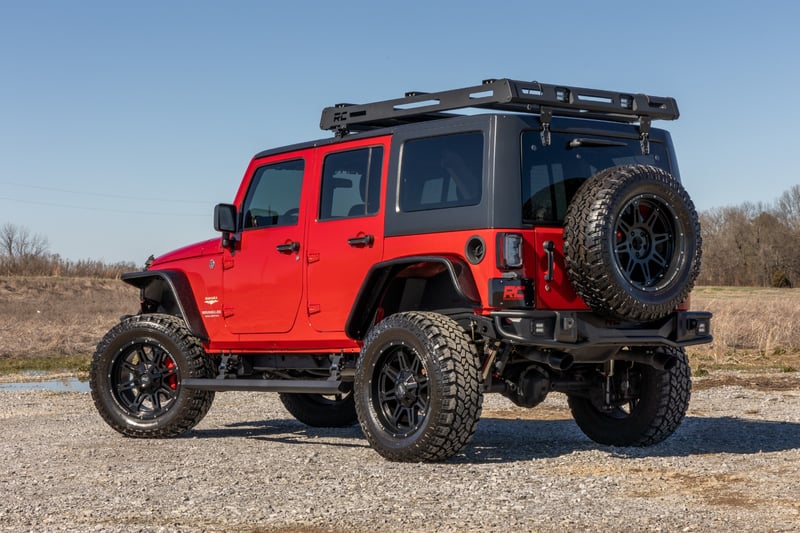 Rough Country - Power Running Boards - Dual Electric Motor - 4 Door - Jeep Wrangler Unlimited (07-18) - PSR610330