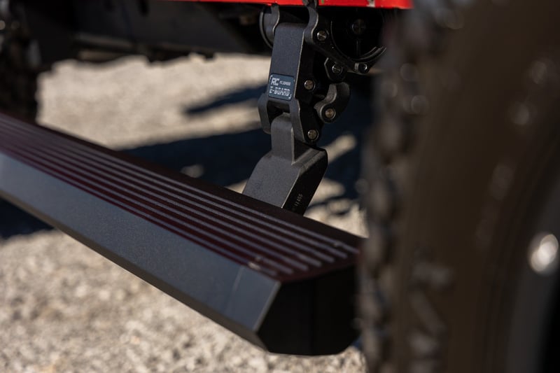 Rough Country - Power Running Boards - Dual Electric Motor - 4 Door - Jeep Wrangler Unlimited (07-18) - PSR610330