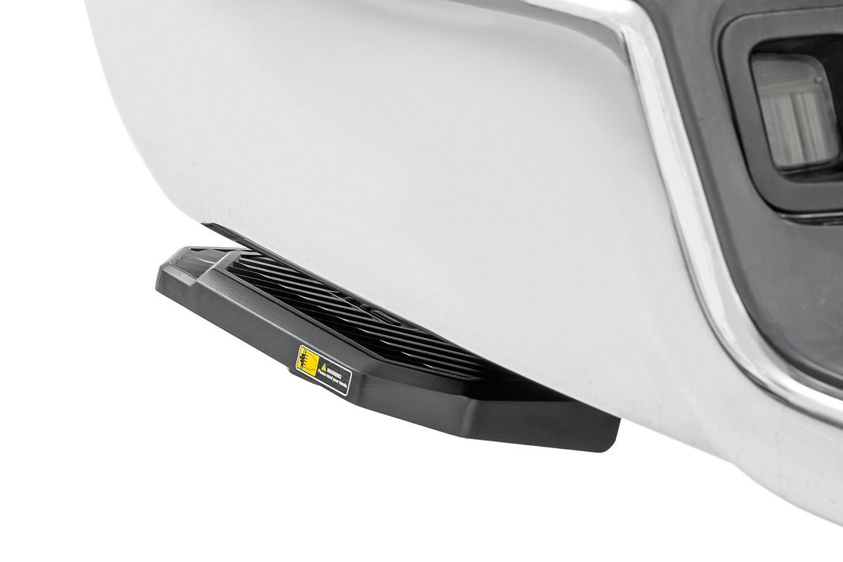 Rough Country - Retractable Bed Step - Manual Pull - Ram 1500 2WD/4WD (2010-2018 & Classic) - PW049980 for 2019-2024 Ram 1500