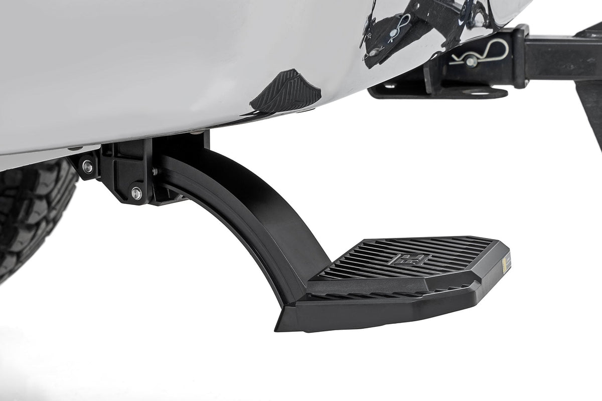 Rough Country - Retractable Bed Step - Manual Pull - Ram 1500 2WD/4WD (2010-2018 & Classic) - PW049980 for 2019-2024 Ram 1500
