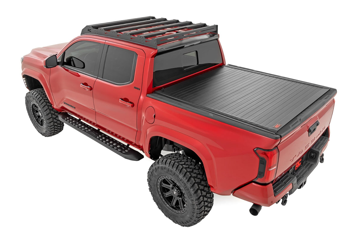 Rough Country - Hard Roll Up Bed Cover - 5' Bed - Toyota Tacoma 2WD/4WD (2024-2025) - 50415551 for 2024 Toyota Tacoma - detai