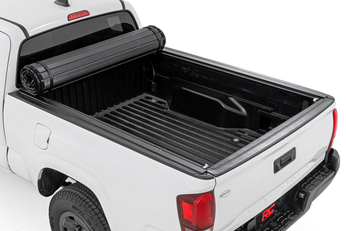 Rough Country - Hard Roll Up Bed Cover - 6' Bed - Toyota Tacoma 2WD/4WD (2016-2023) - 50420600