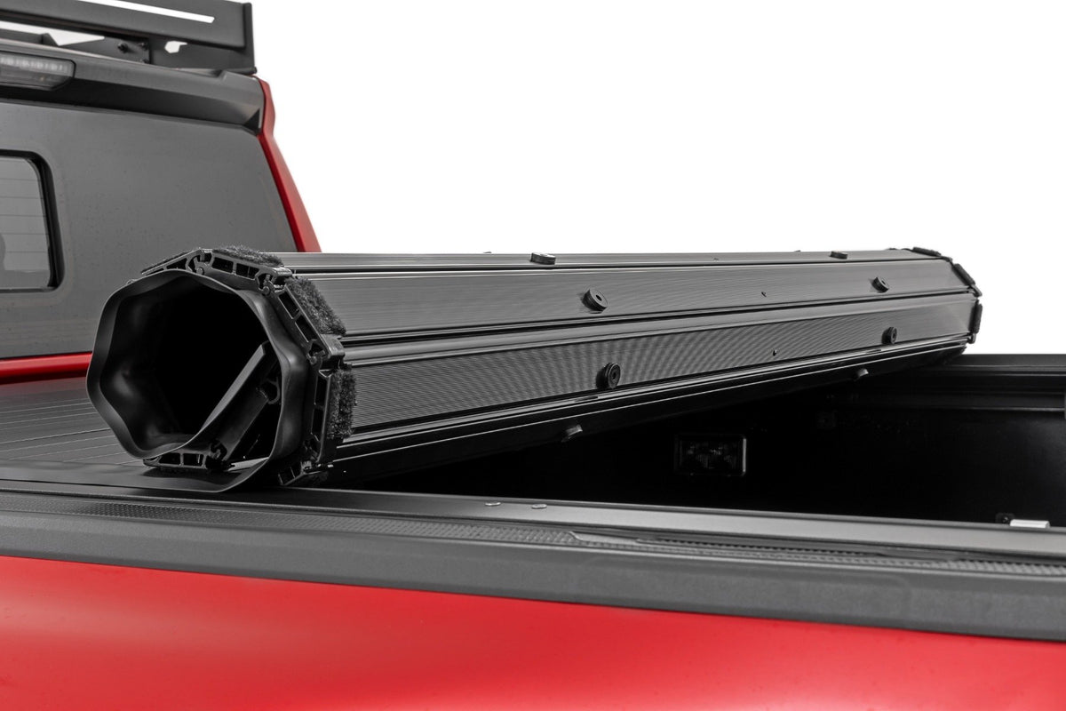 Rough Country - Hard Roll Up Bed Cover - 5' Bed - Toyota Tacoma 2WD/4WD (2024-2025) - 50415551 for 2024 Toyota Tacoma - insta