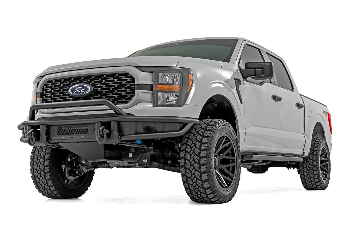 Rough Country - Front Bumper - Tubular - Ford F-150 2WD/4WD (2021-2023) - 51216 by Rough Country - installed view
