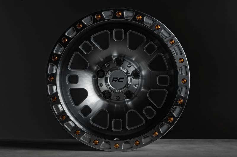 Rough Country - Rough Country 82 Series Wheel - One-Piece - Full Machined - 17x9 - 5x5 - -12mm - 82170918C
