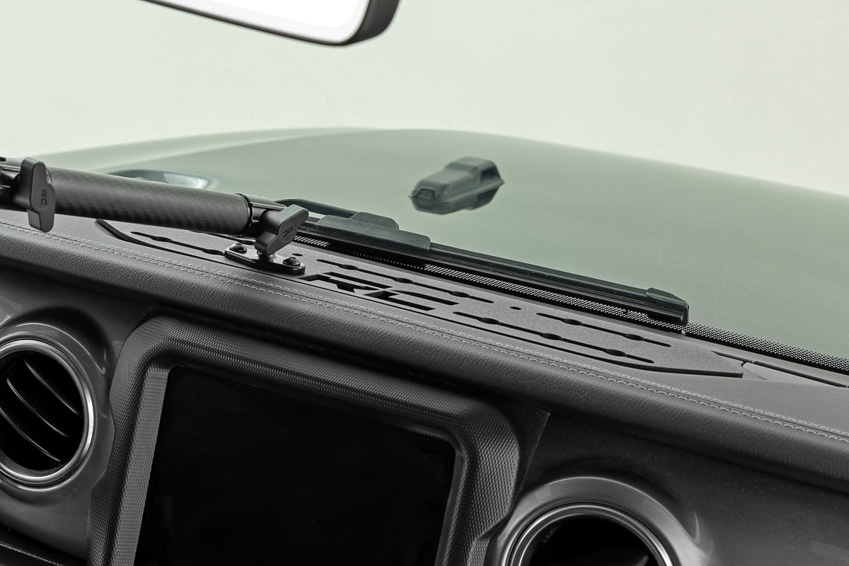 Rough Country - Dash Mount - 8" Mount Kit - Jeep Gladiator JT/Wrangler JL 4WD (2018-2025) - 10661 by Rough Country - close-up