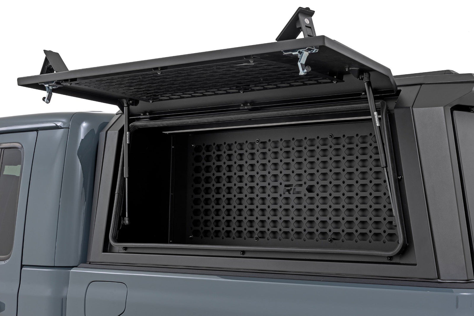 Rough Country - Bed Cap Molle Panel Side Storage Bin - Drivers Side - Jeep Gladiator JT (20-25) - 734054 by Rough Country - f