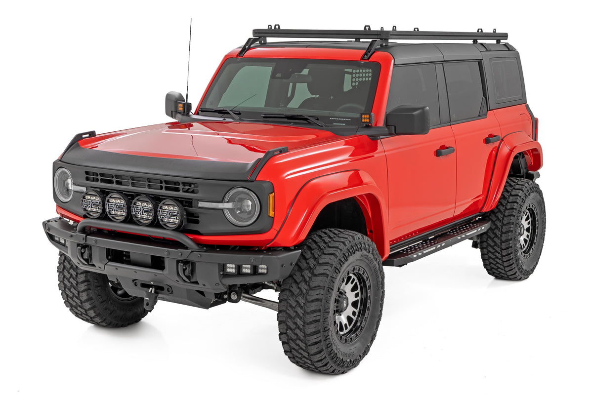 Rough Country - Roof Rack - Ford Bronco 4WD (2021-2025) - 88202 for 2021-2025 Ford Bronco - installed view