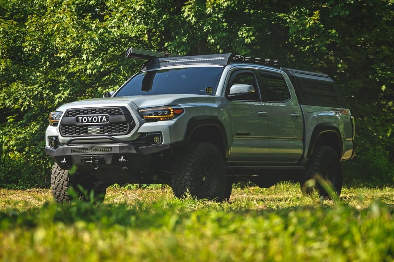 Rough Country - Truck Bed Cap - Modular - 5' Bed - Toyota Tacoma 2WD/4WD (2016-2023) - 73406