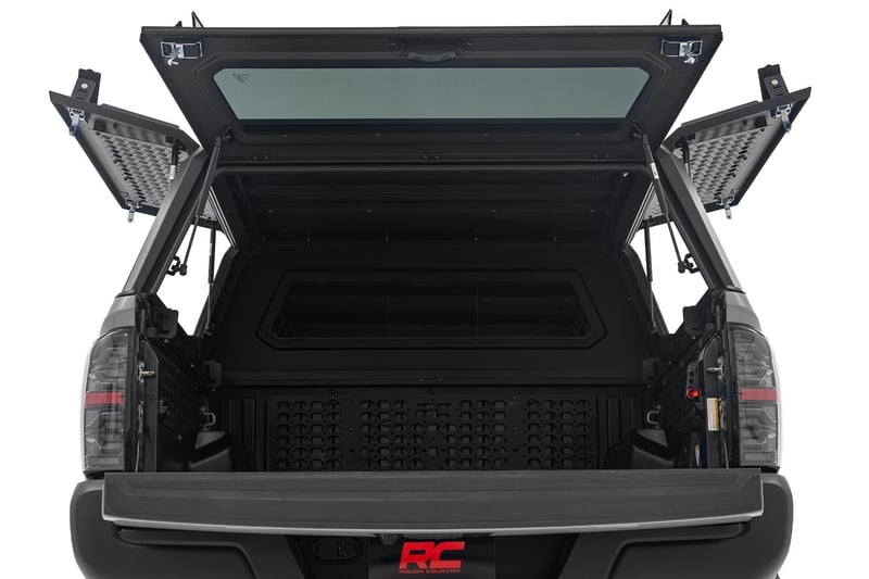 Rough Country - Truck Bed Cap - Modular - 5' Bed - Toyota Tacoma 2WD/4WD (2016-2023) - 73406