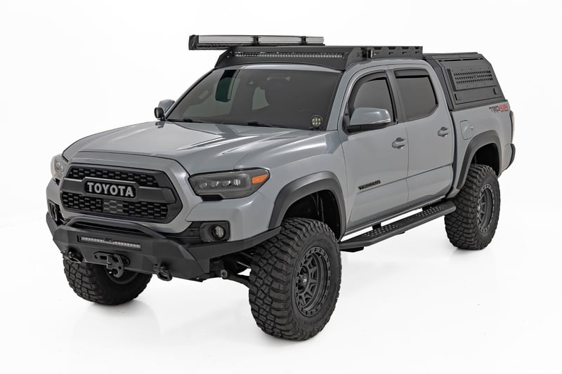 Rough Country - Truck Bed Cap - Modular - 5' Bed - Toyota Tacoma 2WD/4WD (2016-2023) - 73406