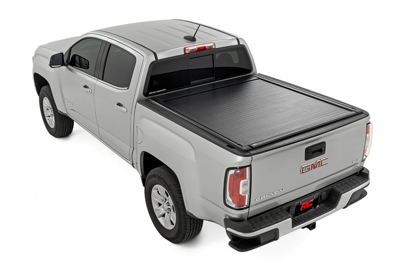 Rough Country - Powered Retractable Bed Cover - 5' Bed - Chevy/GMC Canyon/Colorado (15-26) - 51120500
