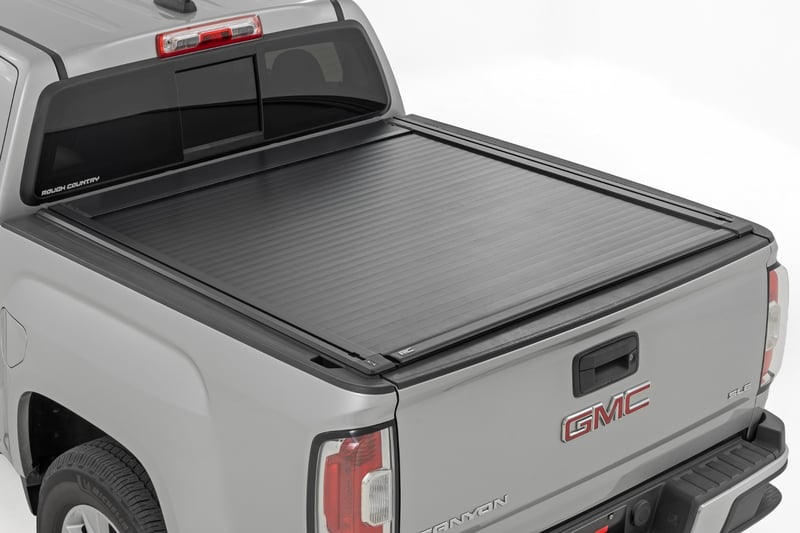 Rough Country - Powered Retractable Bed Cover - 5' Bed - Chevy/GMC Canyon/Colorado (15-26) - 51120500