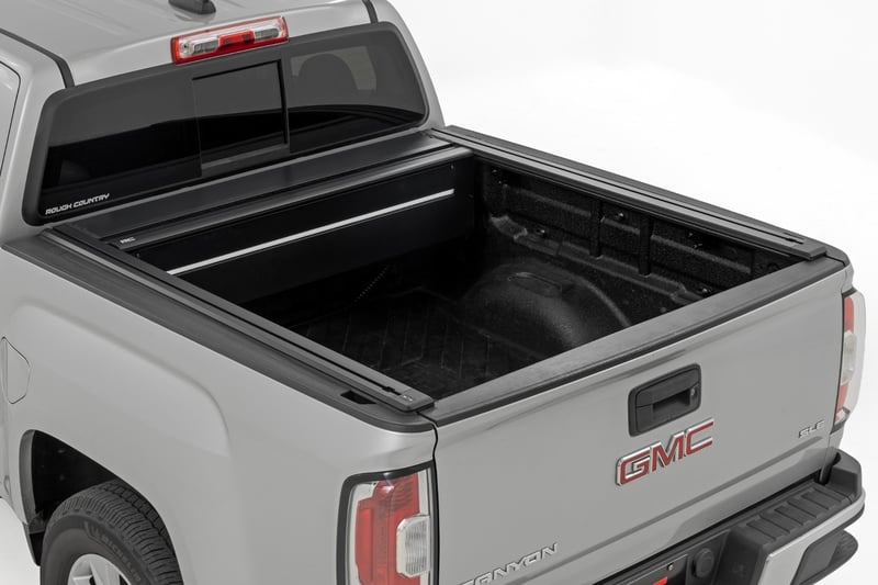 Rough Country - Powered Retractable Bed Cover - 5' Bed - Chevy/GMC Canyon/Colorado (15-26) - 51120500