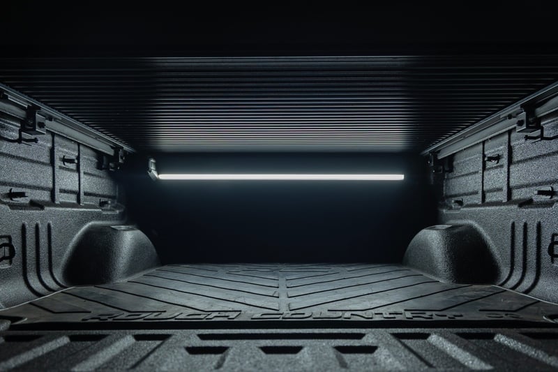 Rough Country - Powered Retractable Bed Cover - 5' Bed - Chevy/GMC Canyon/Colorado (15-26) - 51120500