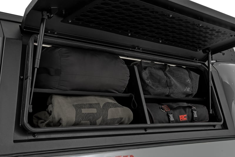 Rough Country - Truck Bed Cap - Modular - 5' Bed - Toyota Tacoma 2WD/4WD (2016-2023) - 73406