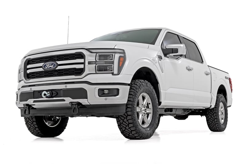 Rough Country - Hidden Winch Mount - Winch Mount Only - V8 - Ford F-150 2WD/4WD (2021-2026) - 51162