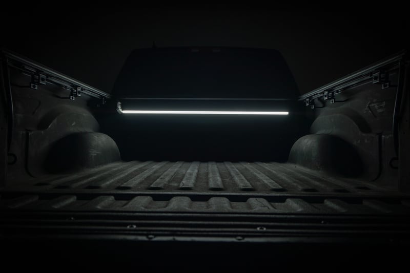 Rough Country - Powered Retractable Bed Cover - 5'7" Bed - Ram 1500 (09-18) 1500 Classic (19-24)Ram 1500 (09-18)/2500 (10-26) - 51309550