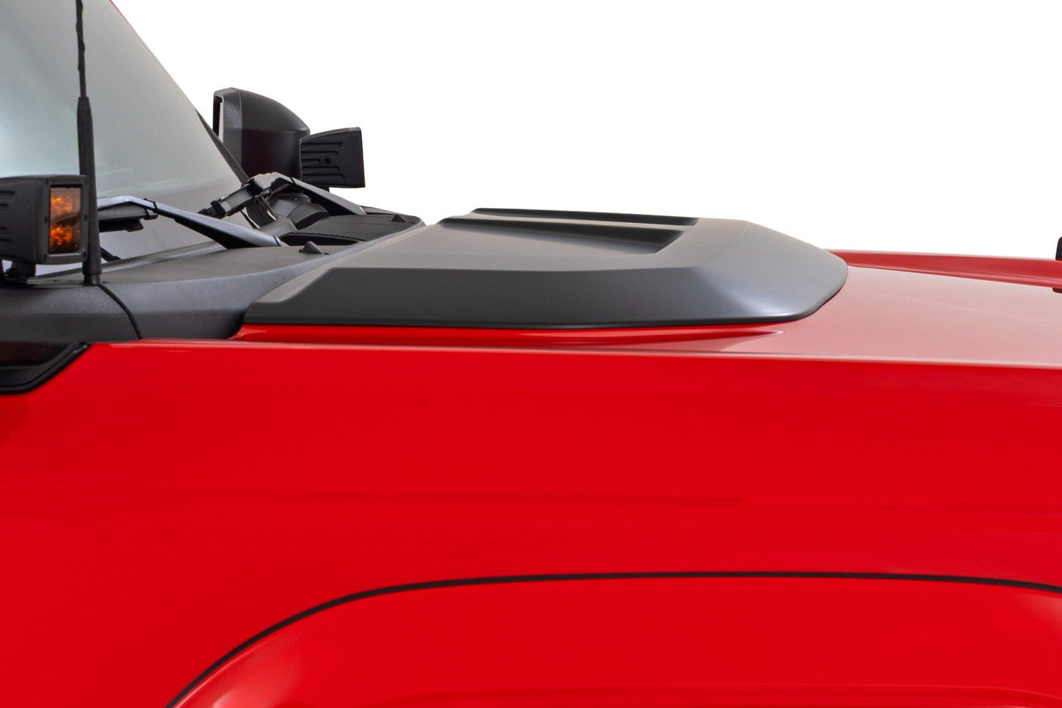 Rough Country - Hood Scoop - Flat Black - Ford Bronco 4WD (2021-2025) - HS30020 by Rough Country - close-up