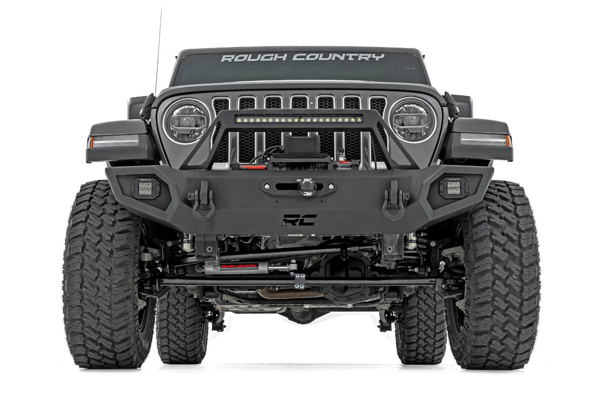 Rough Country - High Steer Kit - w/ N3 Steering Stabilizer - Jeep Gladiator JT/Wrangler JL (18-25) - 10663 for 2018-2024 Jeep