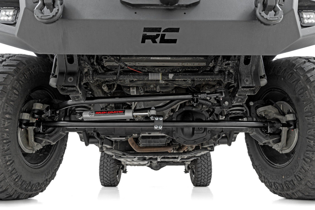 Rough Country - High Steer Kit - w/ N3 Steering Stabilizer - Jeep Gladiator JT/Wrangler JL (18-25) - 10663 for 2018-2024 Jeep